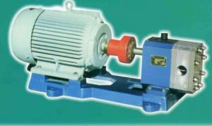 Gear Pump Set dengan Electromotor di atas Baseplate